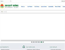 Tablet Screenshot of anquyhung.com
